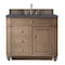 James Martin Vanities Bristol 36in Single Vanity, Whitewashed Walnut w/ 3 CM Charcoal Soapstone Quartz Top 157-V36-WW-3CSP - alternate 1